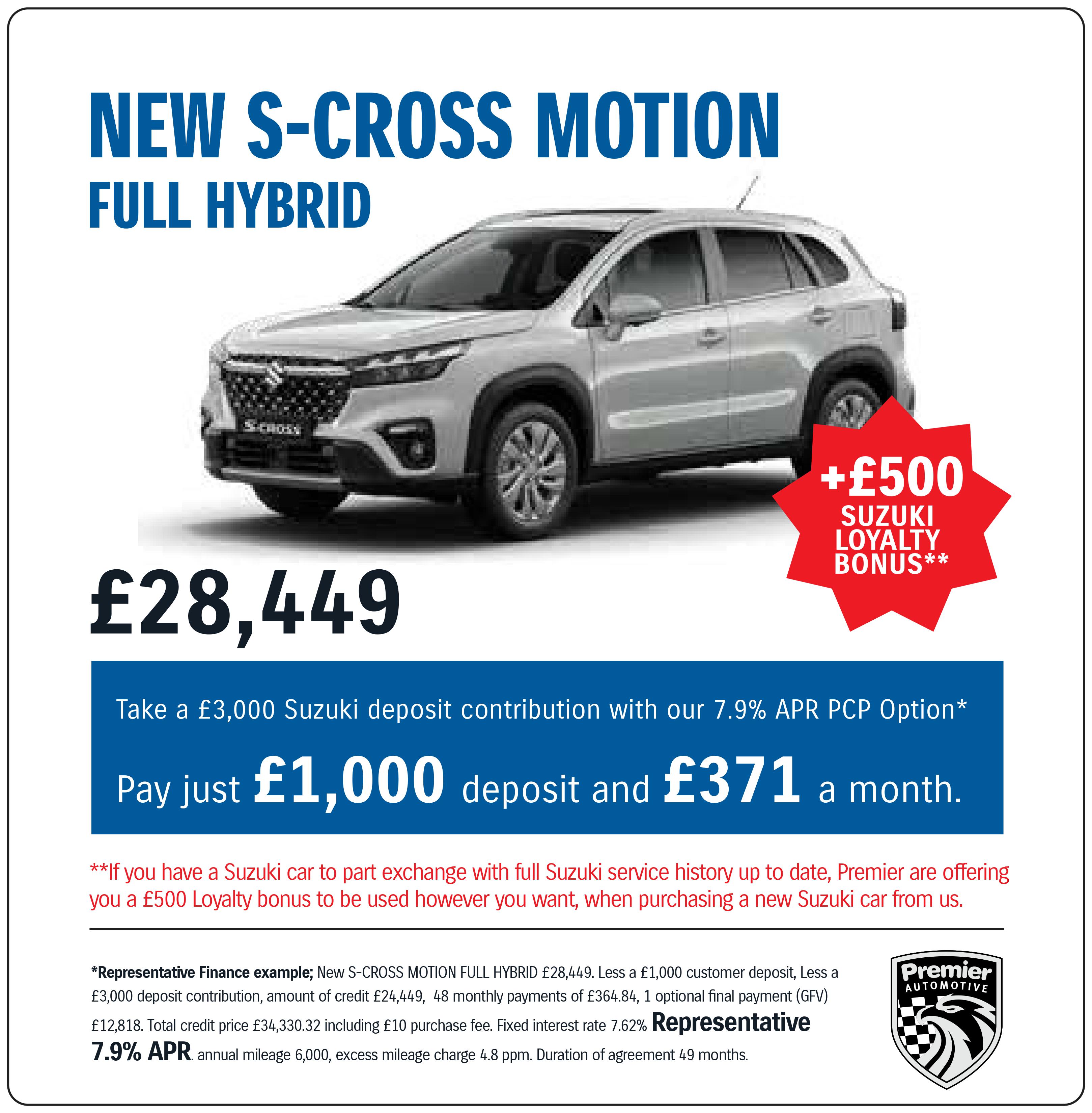 NEW S-CROSS MOTION FULL HYBRID